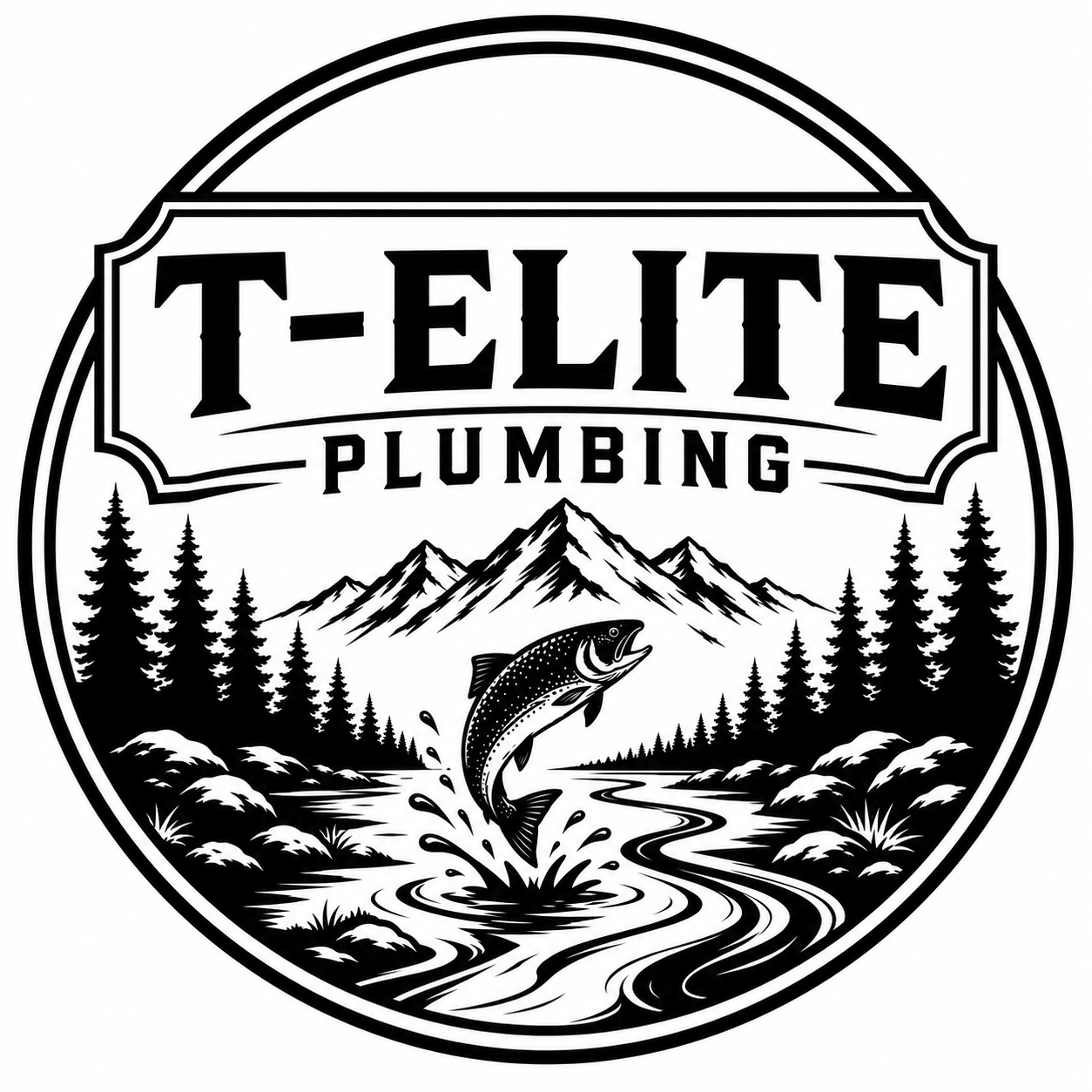 T-Elite Plumbing - Custom Home & Remodel Plumber Logo